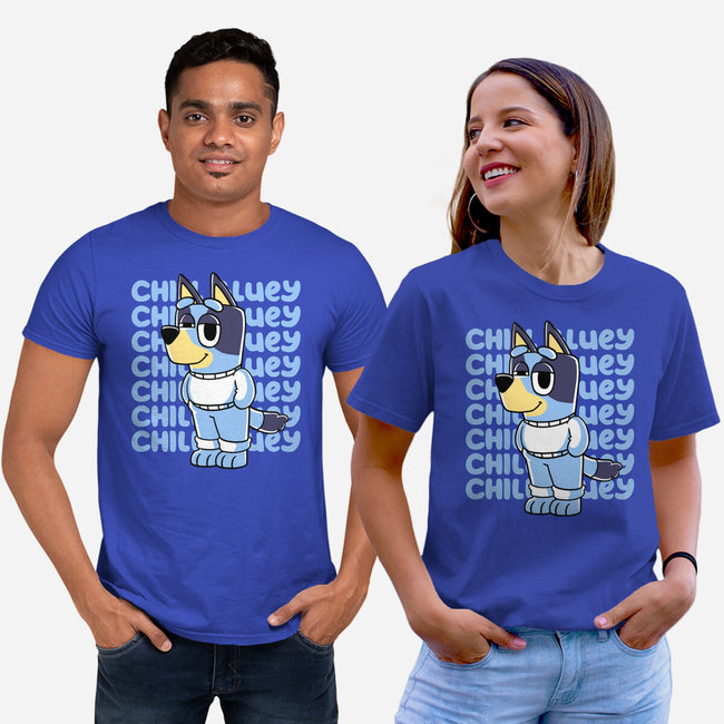 Chill Blue Heeler-Unisex-Basic-Tee-estudiofitas