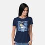 Chill Blue Heeler-Womens-Basic-Tee-estudiofitas