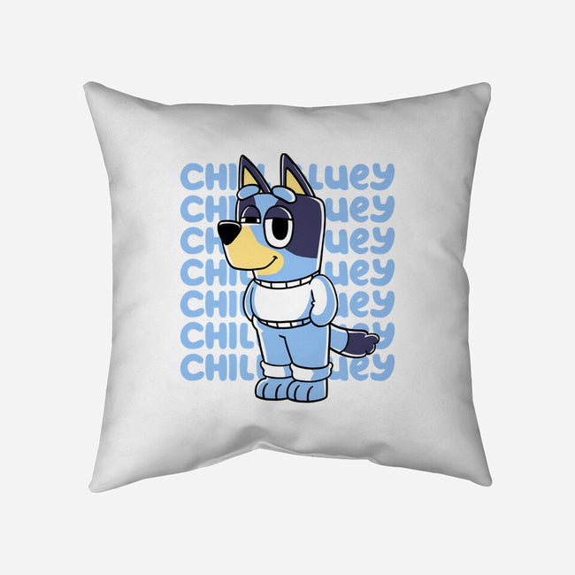 Chill Blue Heeler-None-Removable Cover w Insert-Throw Pillow-estudiofitas