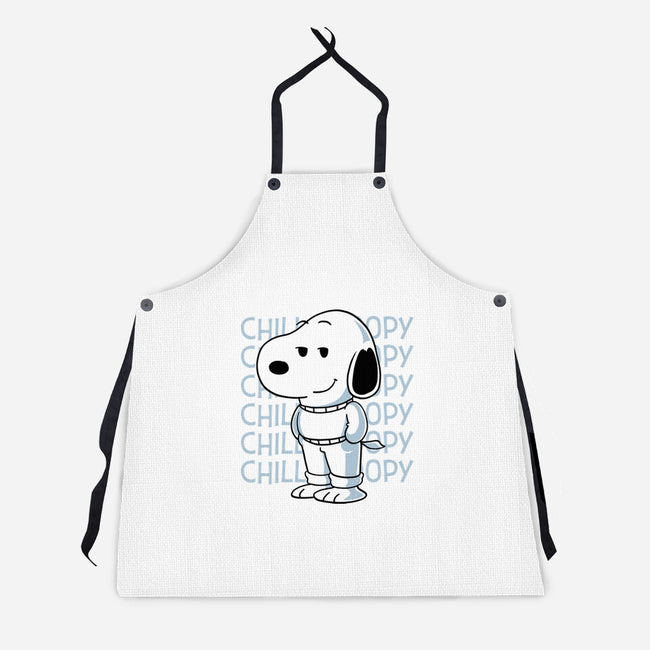 Chill Beagle-Unisex-Kitchen-Apron-estudiofitas