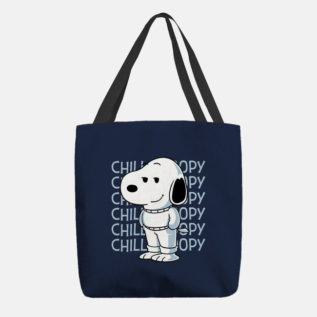 Chill Beagle-None-Basic Tote-Bag-estudiofitas