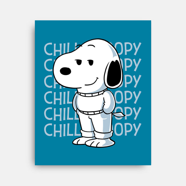 Chill Beagle-None-Stretched-Canvas-estudiofitas