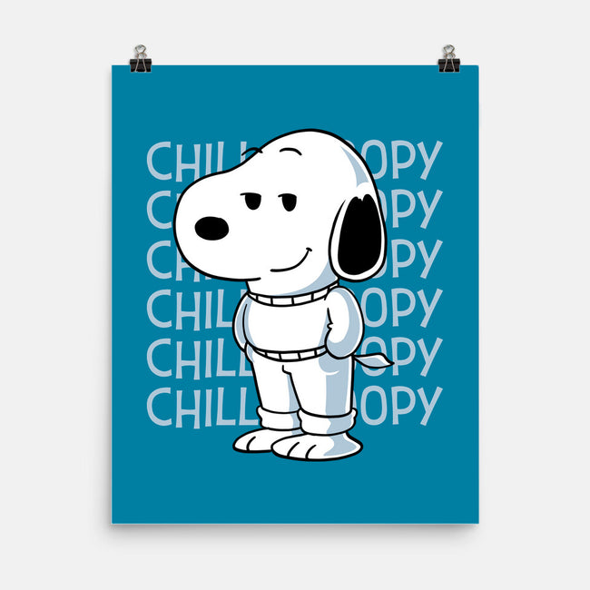 Chill Beagle-None-Matte-Poster-estudiofitas