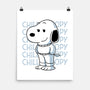 Chill Beagle-None-Matte-Poster-estudiofitas