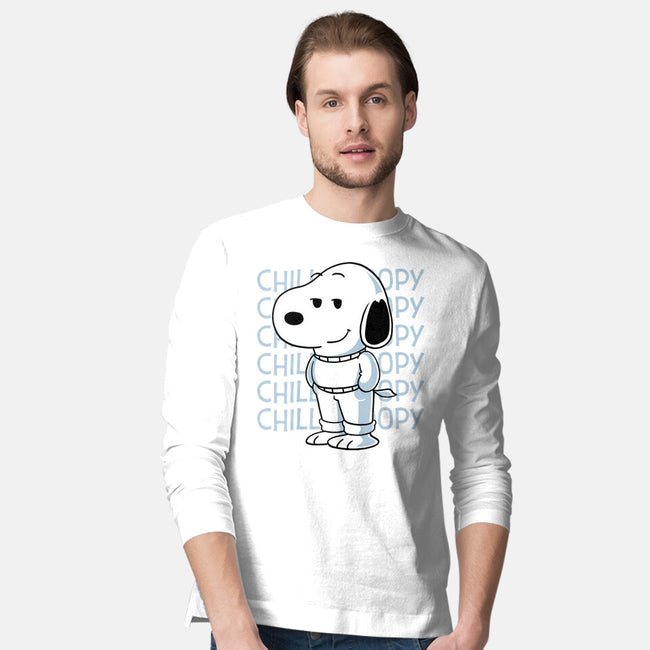 Chill Beagle-Mens-Long Sleeved-Tee-estudiofitas