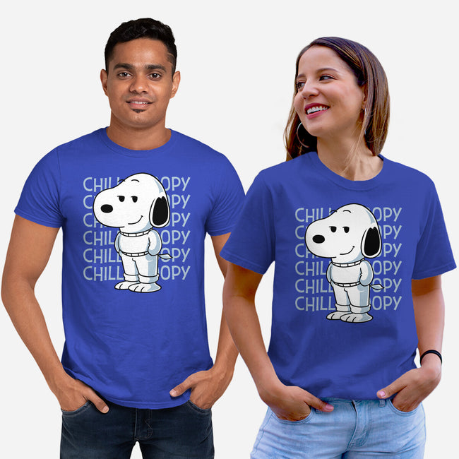 Chill Beagle-Unisex-Basic-Tee-estudiofitas