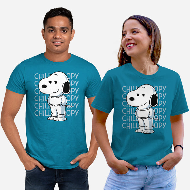 Chill Beagle-Unisex-Basic-Tee-estudiofitas