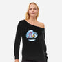 Hakuna Pantherata-Womens-Off Shoulder-Sweatshirt-Barbadifuoco