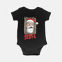 Here's Santa-Baby-Basic-Onesie-Barbadifuoco