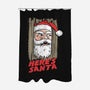 Here's Santa-None-Polyester-Shower Curtain-Barbadifuoco