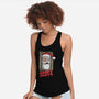 Here's Santa-Womens-Racerback-Tank-Barbadifuoco