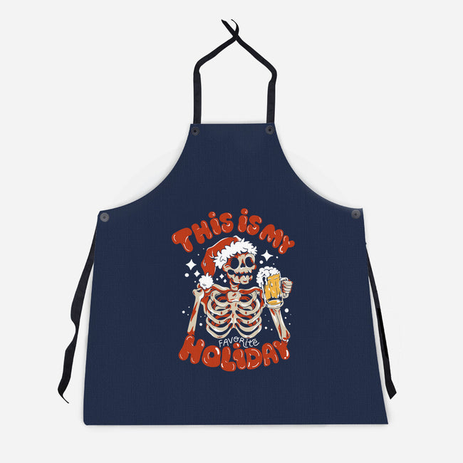 This Is My Favorite Holiday-Unisex-Kitchen-Apron-yumie