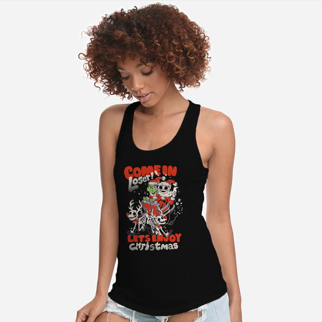 Come In Losers-Womens-Racerback-Tank-yumie