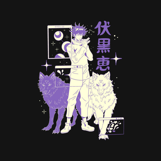 Wolf Invocation-Mens-Heavyweight-Tee-yumie