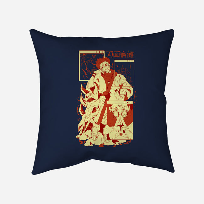 Ryomen Sukun-None-Removable Cover w Insert-Throw Pillow-yumie