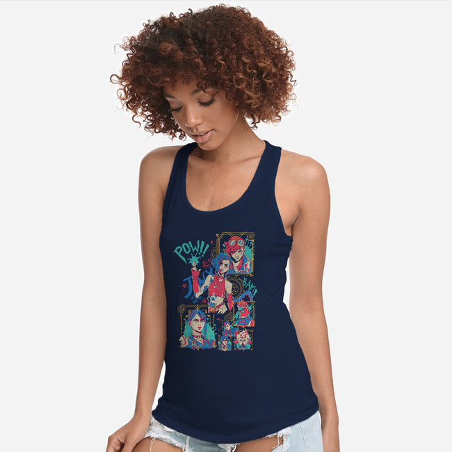 To Be My Anemy-Womens-Racerback-Tank-yumie