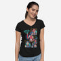 To Be My Anemy-Womens-V-Neck-Tee-yumie