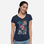 To Be My Anemy-Womens-V-Neck-Tee-yumie