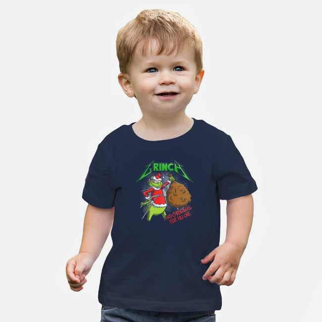 And Christmas For No One-Baby-Basic-Tee-Barbadifuoco