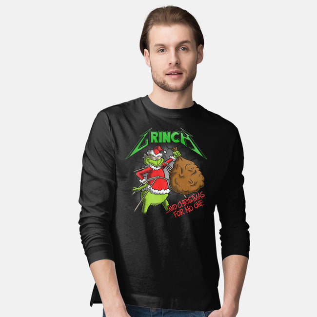 And Christmas For No One-Mens-Long Sleeved-Tee-Barbadifuoco