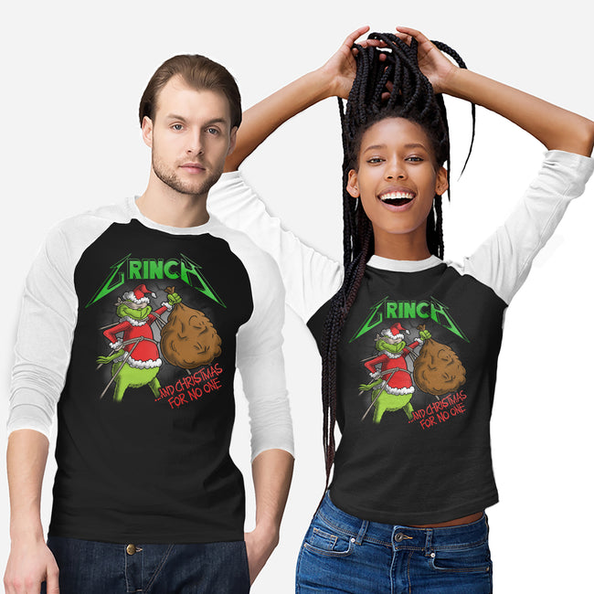 And Christmas For No One-Unisex-Baseball-Tee-Barbadifuoco