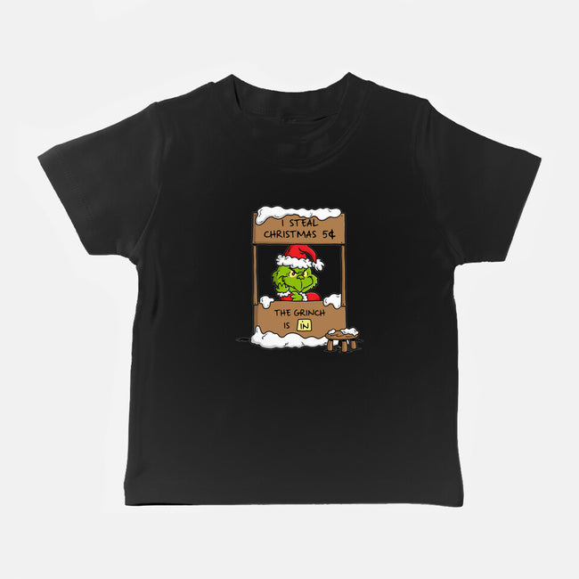 Grinch Help-Baby-Basic-Tee-Barbadifuoco