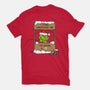 Grinch Help-Womens-Fitted-Tee-Barbadifuoco