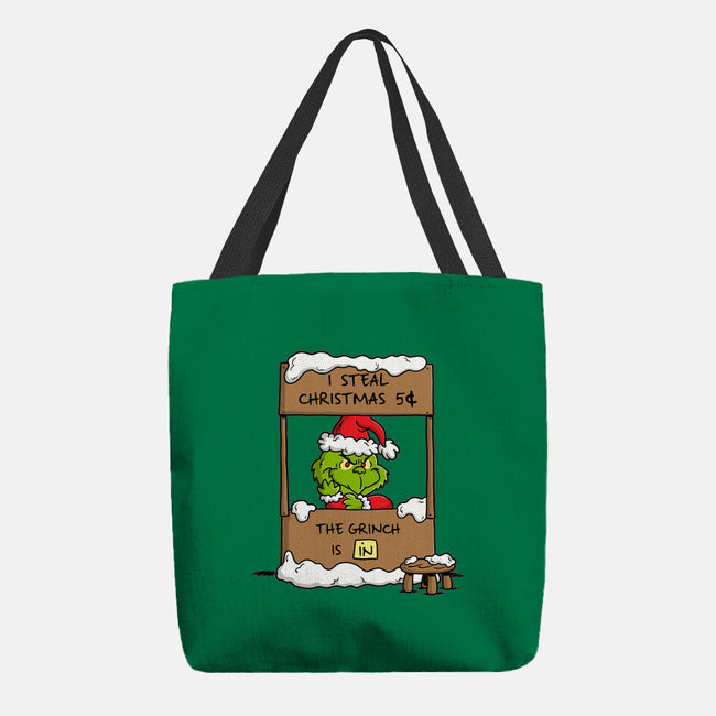 Grinch Help-None-Basic Tote-Bag-Barbadifuoco