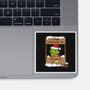 Grinch Help-None-Glossy-Sticker-Barbadifuoco