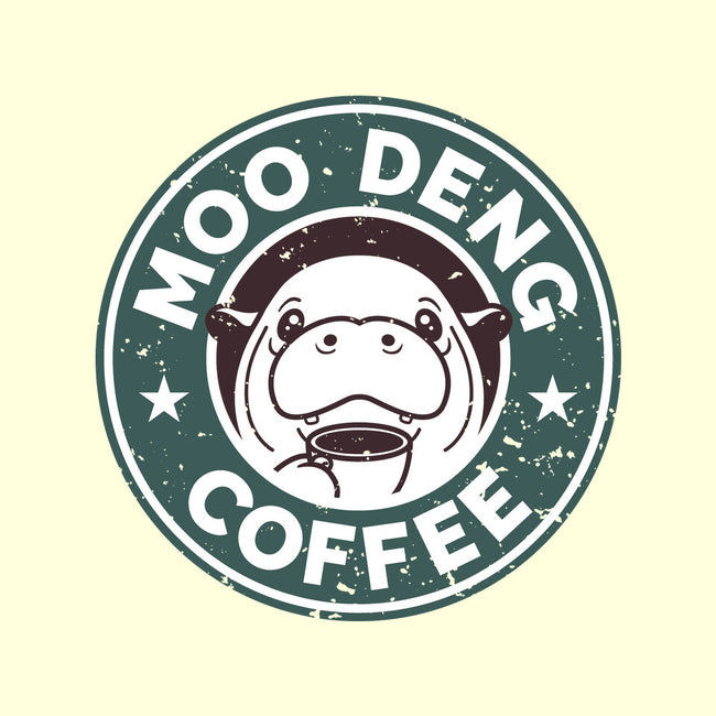 Moo Deng Coffee-None-Stretched-Canvas-retrodivision