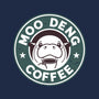 Moo Deng Coffee-None-Stretched-Canvas-retrodivision