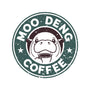 Moo Deng Coffee-None-Stretched-Canvas-retrodivision