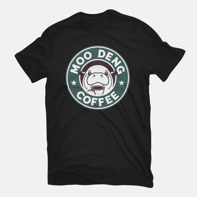 Moo Deng Coffee-Mens-Premium-Tee-retrodivision