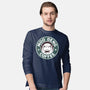 Moo Deng Coffee-Mens-Long Sleeved-Tee-retrodivision