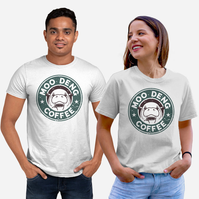 Moo Deng Coffee-Unisex-Basic-Tee-retrodivision