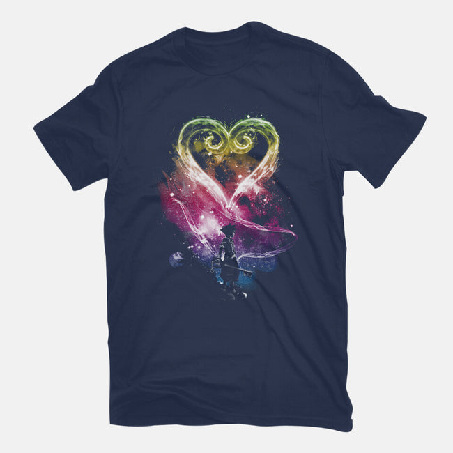 A Path To The Stars-Womens-Fitted-Tee-kharmazero