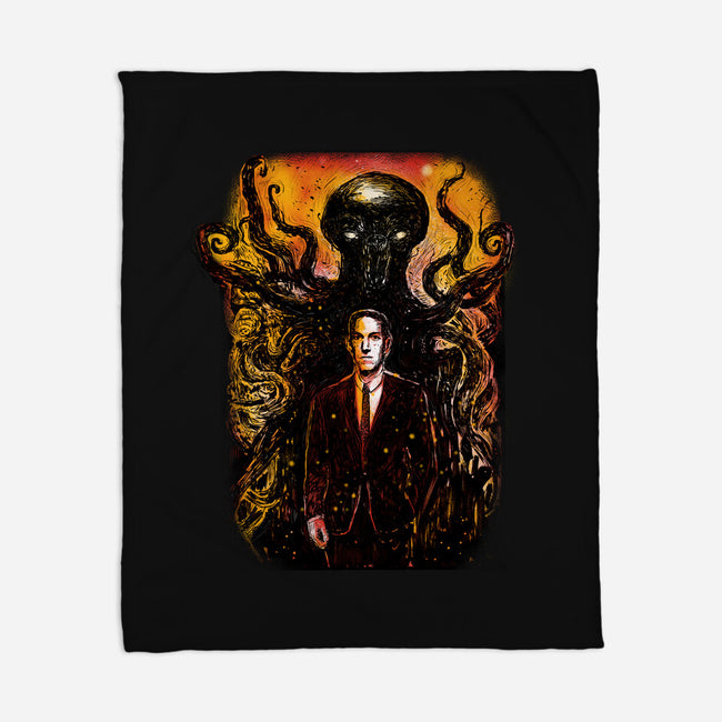 Call Of The Great Old One-None-Fleece-Blanket-kharmazero