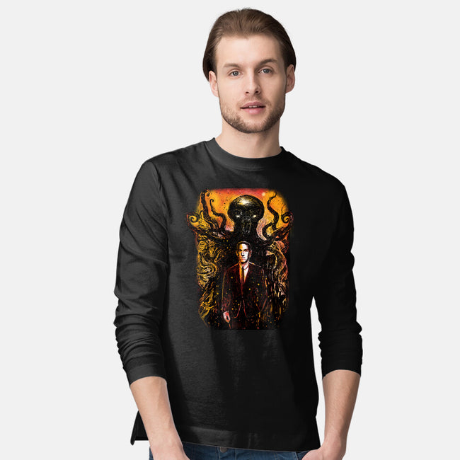 Call Of The Great Old One-Mens-Long Sleeved-Tee-kharmazero