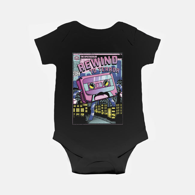 Rewind To Terror-Baby-Basic-Onesie-Donnie