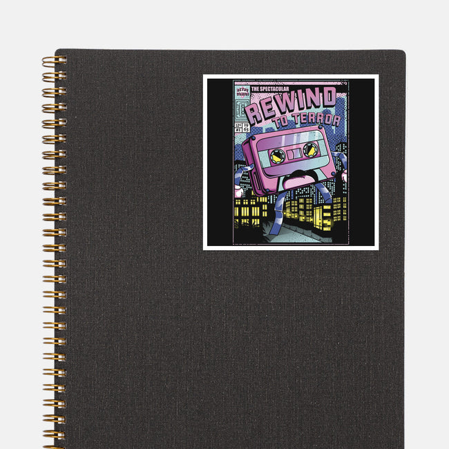 Rewind To Terror-None-Glossy-Sticker-Donnie