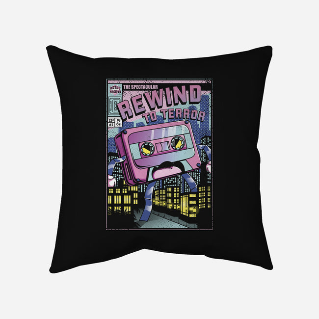 Rewind To Terror-None-Removable Cover w Insert-Throw Pillow-Donnie