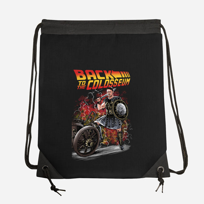 Back To The Colosseum-None-Drawstring-Bag-zascanauta