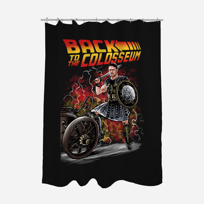 Back To The Colosseum-None-Polyester-Shower Curtain-zascanauta