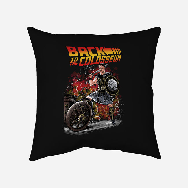 Back To The Colosseum-None-Removable Cover w Insert-Throw Pillow-zascanauta