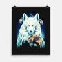 Snow Wolf-None-Matte-Poster-rmatix