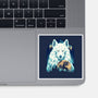 Snow Wolf-None-Glossy-Sticker-rmatix