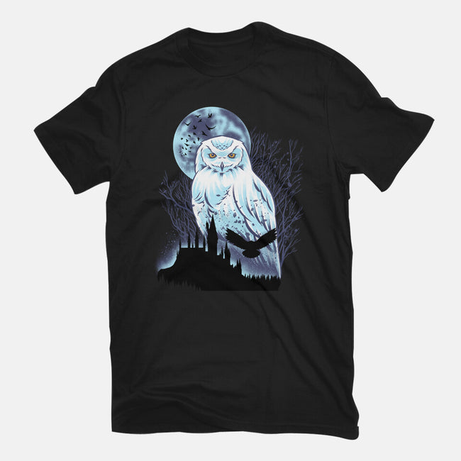 Snowy Owl-Mens-Basic-Tee-rmatix