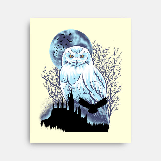 Snowy Owl-None-Stretched-Canvas-rmatix