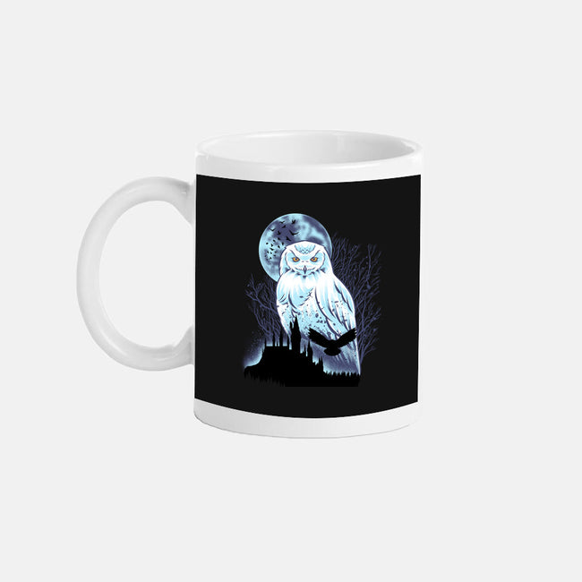 Snowy Owl-None-Mug-Drinkware-rmatix