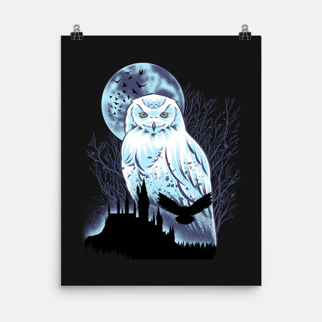 Snowy Owl-None-Matte-Poster-rmatix